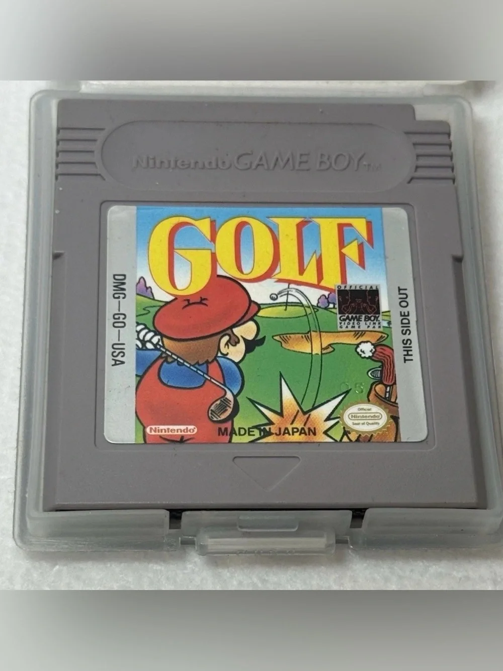 Retro Nintendo Game Boy Golf Authentic Game In Case - Tested - Picture 2 of 4